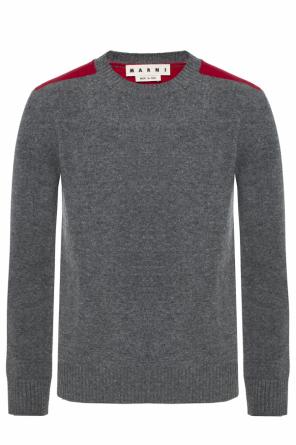 Sweater with a plaid pattern, zdjęcie 1 Sweater with a plaid pattern od Marni